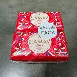 Camay Classic Bar Soap Pack  Of 6 Bars sensual Scent  4.40oz Each